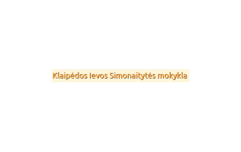 Klaipėdos Ievos Simonaitytės mokykla