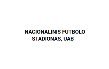 NACIONALINIS FUTBOLO STADIONAS, UAB